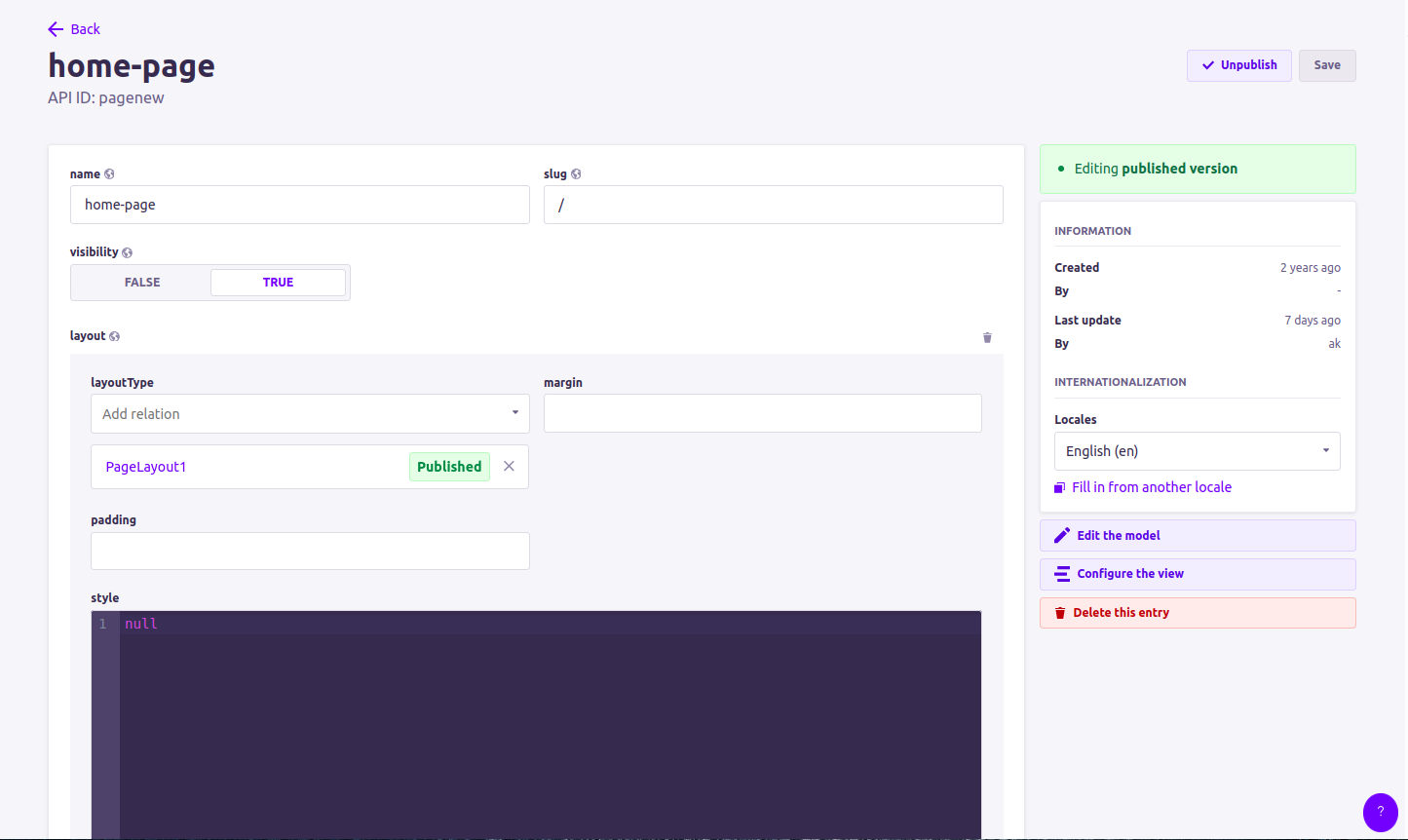Page Layout