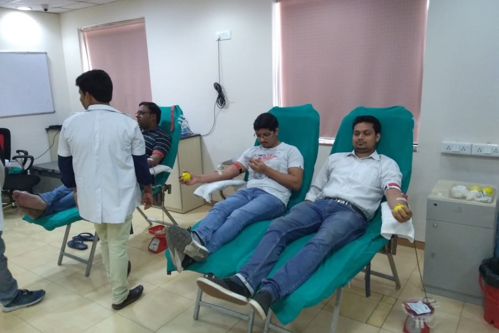 Blood Donation Drive at TO THE NEW