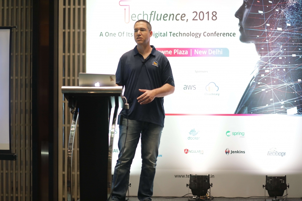 Hadar Bejerano from Cloudinary at TechFluence, 2018