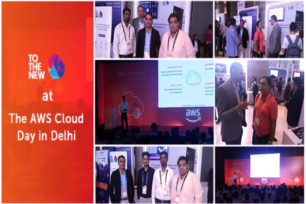 TO THE NEW Sponsors AWS Cloud Day, 2018