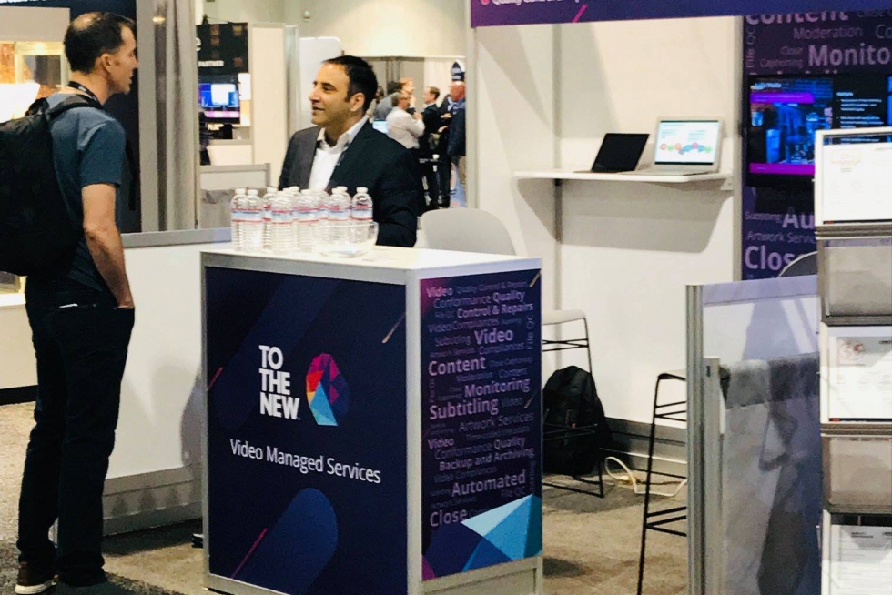 Team TO THE NEW at NAB Show, 2019